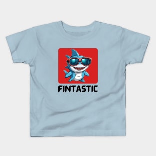 Fintastic | Shark Pun Kids T-Shirt